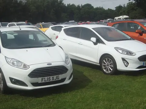 Ford Fiesta: Mk6 And Mk7 Fiesta's (39164947351).jpg